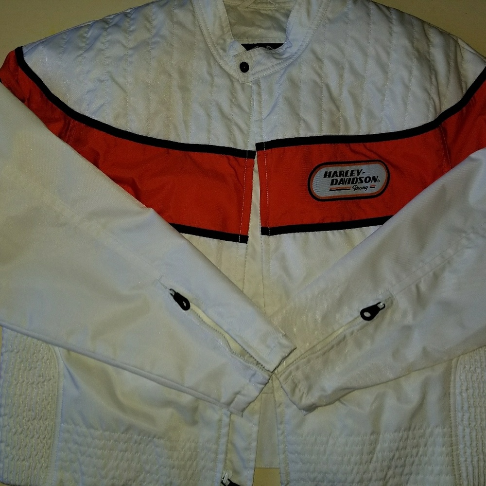 **SOLD***Harley Davidson Women's Racing Jacket